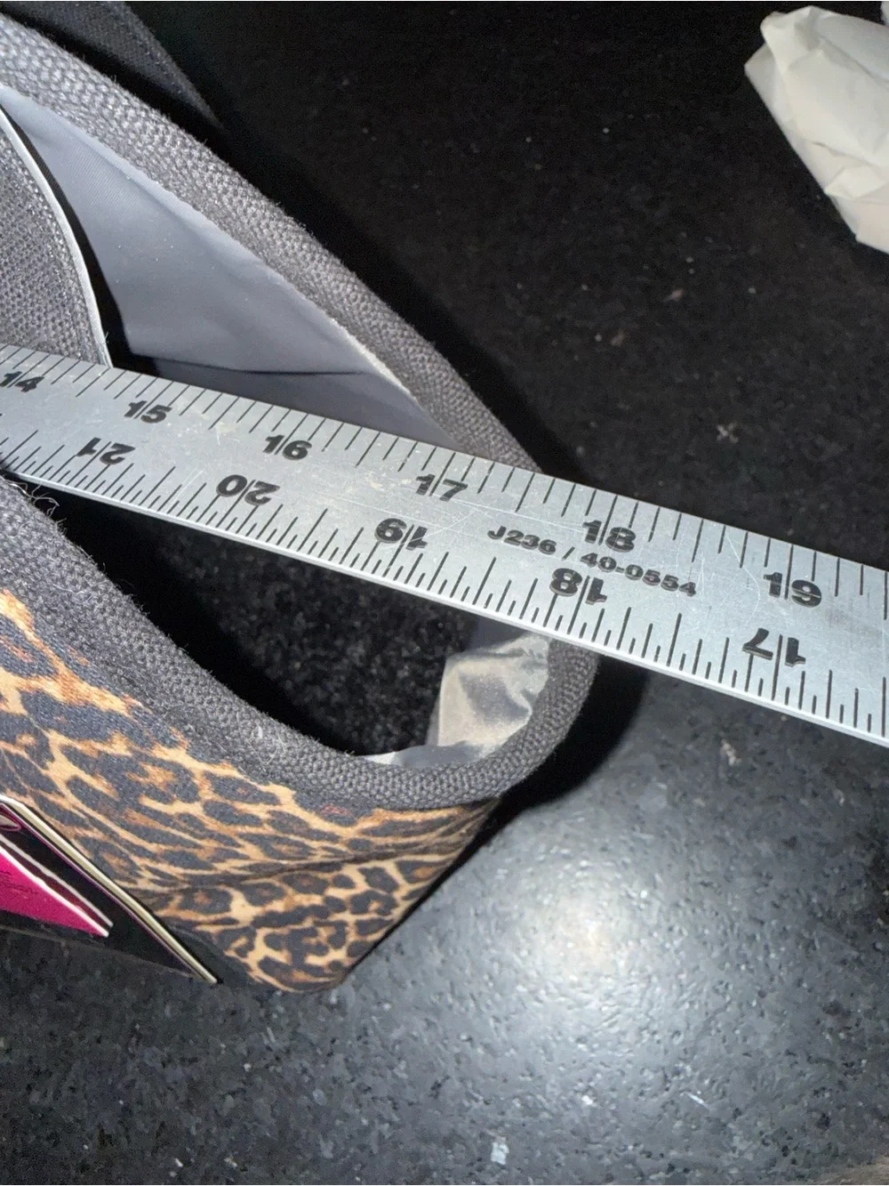 NEW Betsey Johnson TSA APPROVED Leopard Print Pet Carrier Tote up to 16 lbs